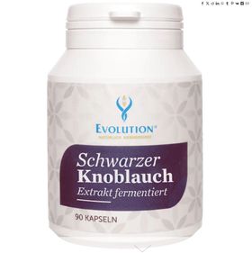 Evolution Schwarzer Knoblauch Extrakt fermentiert Kapseln