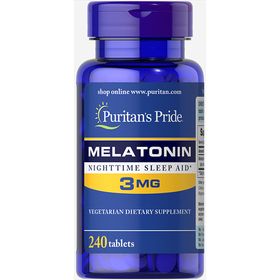 Puritan's Pride Melatonin 3 mg