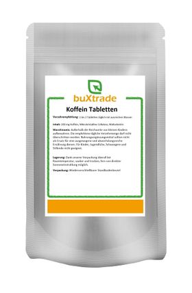 buXtrade Koffein Tabletten