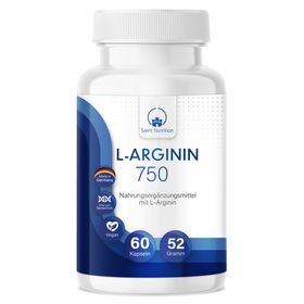 Saint Nutrition® L-Arginin Kapseln | natürliche Ergänzung | Vitalität & Balance