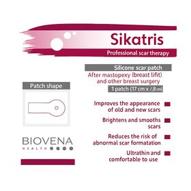 Biovena Health Sikatris Silikonpflaster zur Verbesserung des Erscheinungsbildes