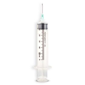 Dispomed PERFUJECT Pumpenspritze, Luer Lock mit Kanüle