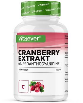 vit4ever Cranberry mit Vitamin C