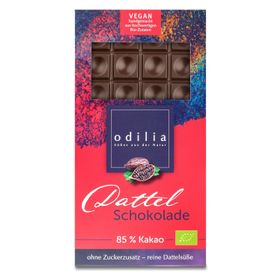 odilia Bio Dattel Schokolade 85% Kakao