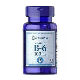 Puritan's Pride Vitamin B-6 Pyridoxin 100 mg