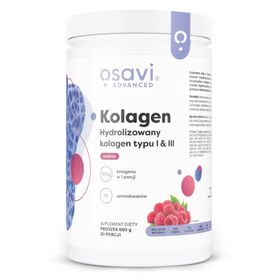 Osavi Hydrolysiertes Kollagen Typ I & III, Himbeere