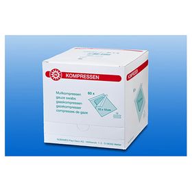 Noba Mullkompressen steril 12-lagig 60 x 1 Stück 5 x 5 cm