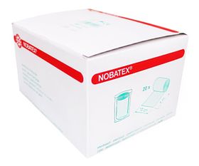 NOBA Nobatex elastische Mullbinden in Folie 20 Stück 4 m x 10 cm