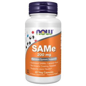 Now Foods SAMe 200 mg 60 Veg-Kapseln