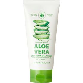 NATURE REPUBLIC Soothing and Moisture Aloe Vera Cleansing Gel Cream