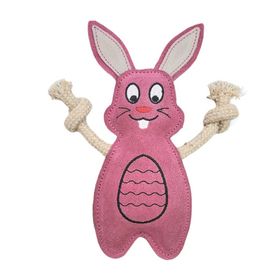 ChronoBalance Spielzeug Häschen aus Leder für Hunde