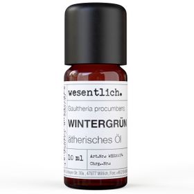Wintergrün - ätherisches Öl von wesentlich.