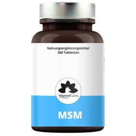 MSM Kapseln - 2000mg Schwefel Methylsulfonylmethan VitaminFuchs