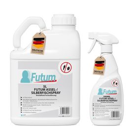 FUTUM 5L + 500ml Silberfisch- / Asselspray