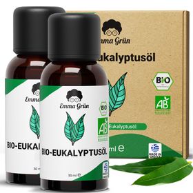 Emma Grün® ätherisches Bio Eukalyptusöl naturrein & hochdosiert
