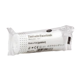 WERO Elastische Fixierbinde DIN 61 634 - FB8 8cm x 4m