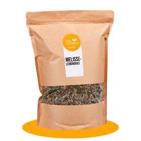 teeverliebt - Melisse Lemongras loser Kräutertee Großpackung I Kräutertee mit Zitronennote