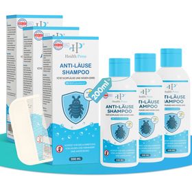 Health Press Läuse Shampoo – Läuseshampoo zur Behandlung von Läusen – Wirksames Läusemittel