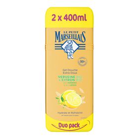 Le Petit Marseillais - Duschgel "Eisenkraut & Bio Zitrone" Duo