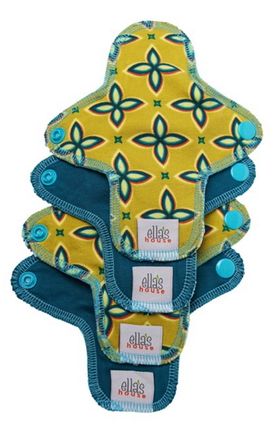 EH Moon Pads Mini Slipeinlage quarterfoil/deep sea 4er-Set Limited Edition