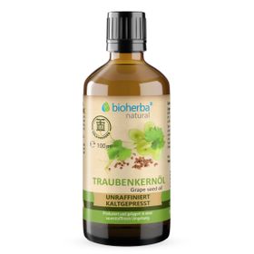Traubenkernöl kaltgepresst – Natürliches Traubenkernöl 100 ml PZN 17188261