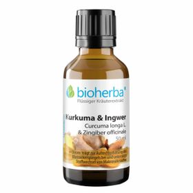 Bioherba Kurkuma & Ingwer Tropfen  Tinktur Extrakt