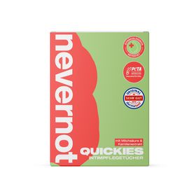 nevernot Quickies - Intimate Wipes