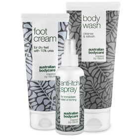 Australian Bodycare Kit gegen juckende Füße