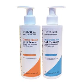 ErthSkin London Citrus Splash Gel-Reiniger + Hyaluronsäure-Gel-Reiniger