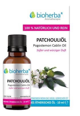 Bioherba Patchouliöl Reines ätherisches Öl