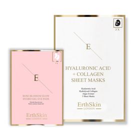 ErthSkin London Hyaluronsäure- und Kollagenmaske + Augenpads