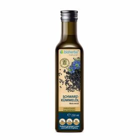 Bioherba Schwarzkümmelöl Bio - kaltgepresst  unraffiniert