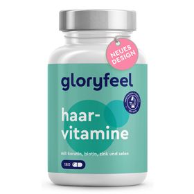 gloryfeel® Haar Vitamine Kapseln + Biotin und Zink