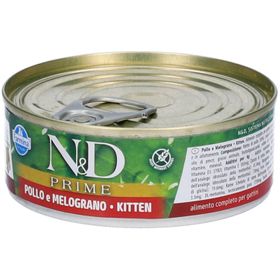 Nassfutter Farmina N&D Prime - Jungkatze Kitten Huhn & Granatapfel