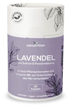 Sanutrition® - Lavendel (mit Safran & Passionsblume)