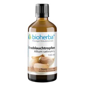 Bioherba Knoblauchtropfen Allium sativum L. Tinktur