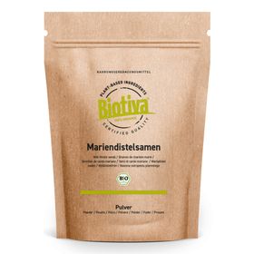 Biotiva Mariendistelsamen Pulver Bio