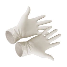 Latex Handschuhe Größe M, puderfrei
