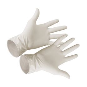 Latex 50PLUS Handschuhe Größe M, puderfrei