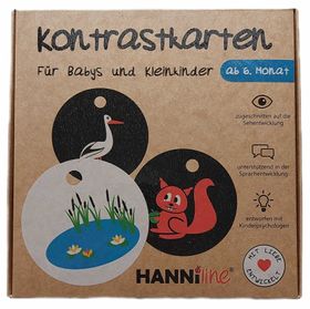 Kontrastkarten für Babys & Kleinkinder ab 6. Monat