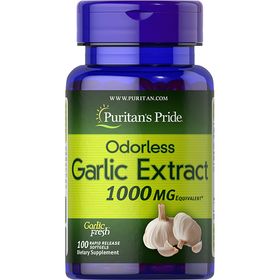 Puritan's Pride Geruchloser Knoblauchextrakt 1000 mg