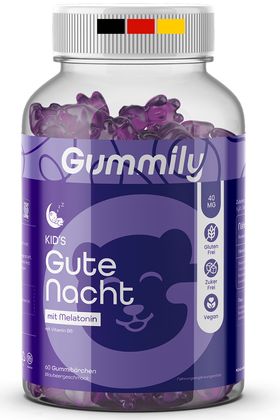 Gummily® Kinder Schlaf Melatonin Gummibärchen
