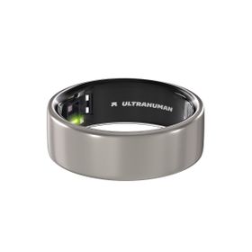 Ultrahuman AIR Smart Ring, Raw Titanium