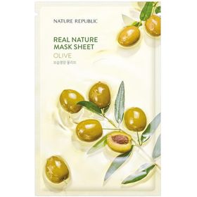 NATURE REPUBLIC Real Nature Olive Sheet Face Mask