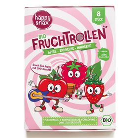 Häppy Snäx. BIO Fruchtrolle-Set, 8 Rollen