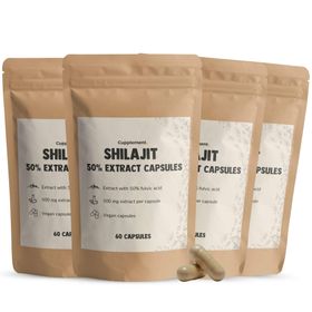 Cupplement® - Shilajit Extrakt (50% fulvic acid) Kapseln 500 mg Multipack