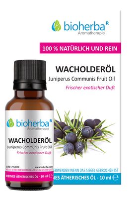 Bioherba Wacholderöl Reines ätherisches Öl