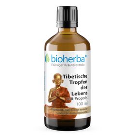 Bioherba Tibetische Tropfen des Lebens mit Propolis Tinktur