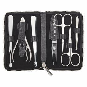 Erbe Solingen Maniküre Etui Schwarz 7-teilig Travel