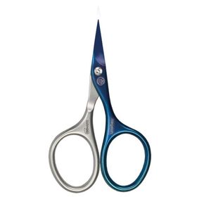 Niegeloh Solingen Hautschere Inox style Titanium, stahlblau